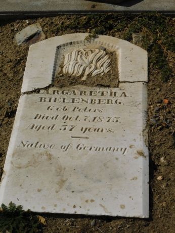 [Picture of Margaretha Bielenberg grave]